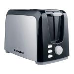 Nikai 2 Slice toaster, 750W, Defrost and Reheat, Detachable Drip Tray - NBT555S1